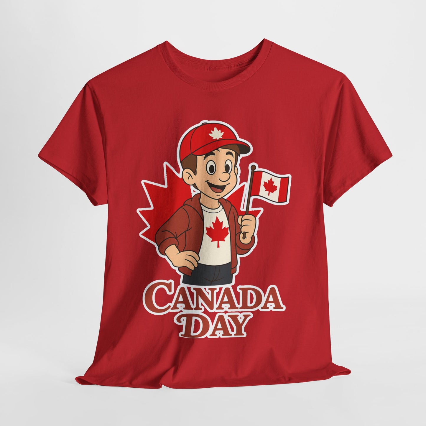 Red & White – Canada Day Anime Tee