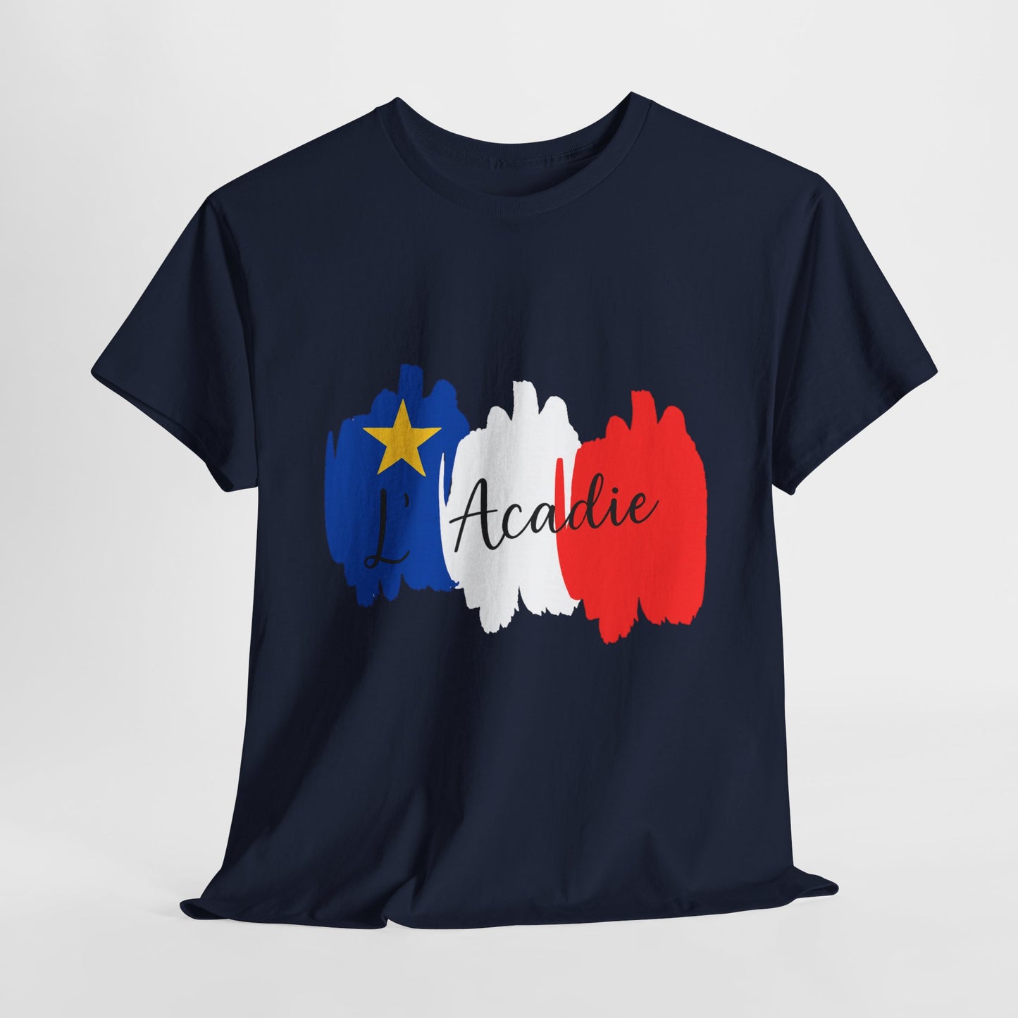 Acadian Tricolor Pattern Premium Tee