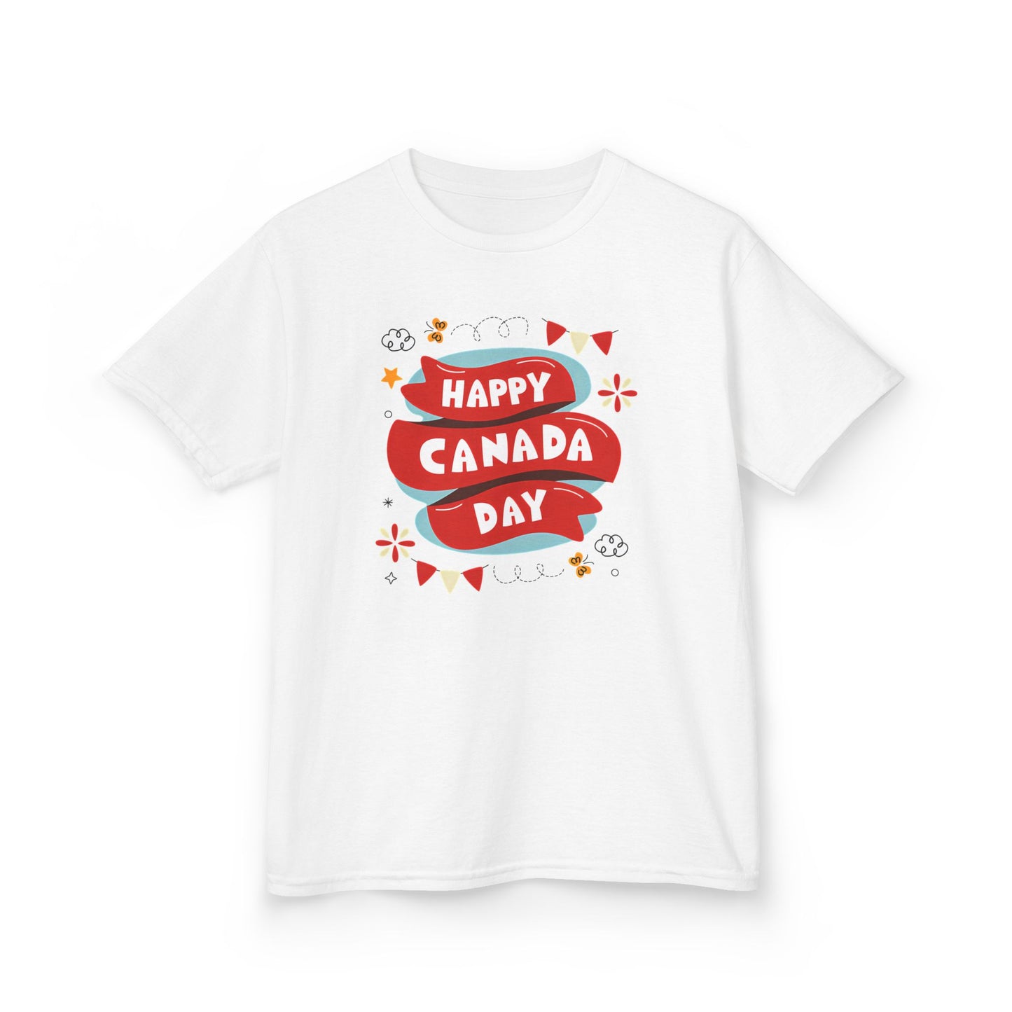 Kids Canada Day Tee - Celebrate with Joyful Design
