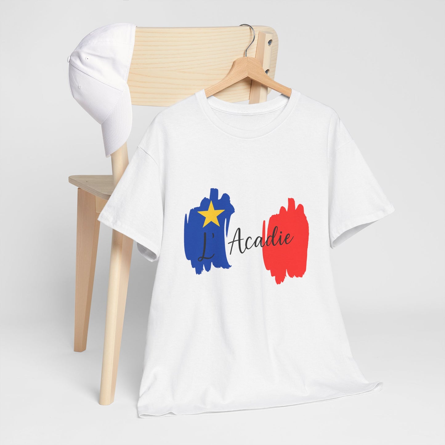 Acadian Tricolor Pattern Premium Tee