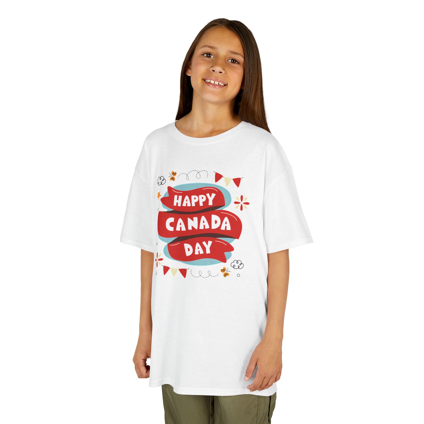 Kids Canada Day Tee - Celebrate with Joyful Design
