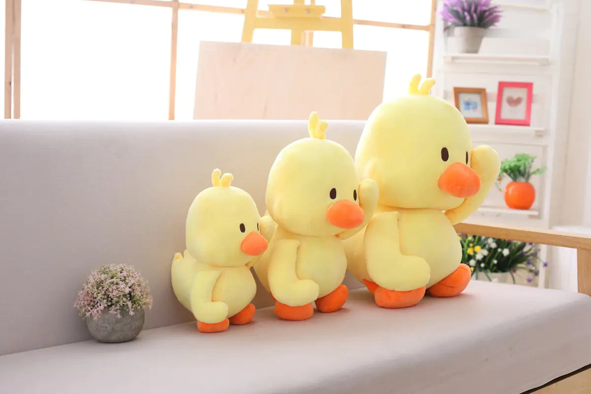 Dancing Plush Yellow Duck Toy with Expressions